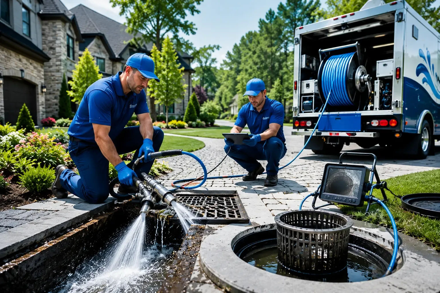 Local outdoor drain cleaning professionals in Malone, TX